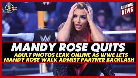 mandy rose leak nudes|Mandy Rose Reportedly Released By WWE Amid Nude Photo。